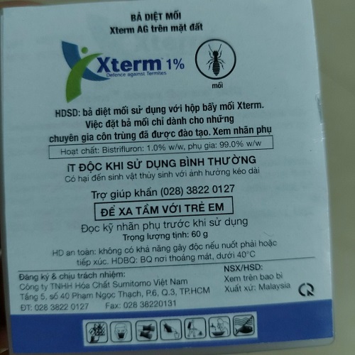 Diệt mối bằng bả Xterm