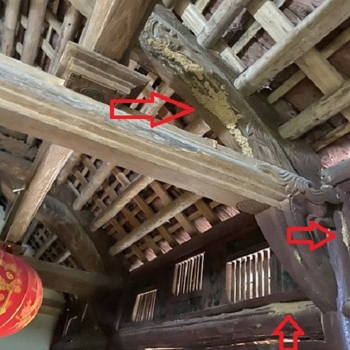 Ngôi nhà thờ họ phát hiện có dấu hiệu mối đang gây hại