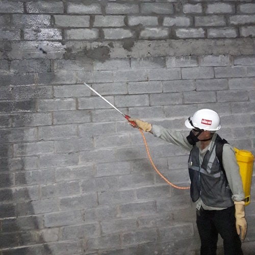 Phun thuốc phòng chống mối cho công trình xây dựng tại huyện Phú Lương