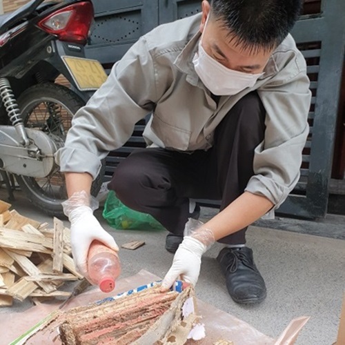 Thợ diệt mối có kinh nghiệm trên 21 năm