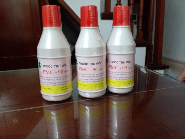 Thuốc diệt mối PMC 90DP dạng bột chuyên dùng để diệt mối gỗ ẩm 